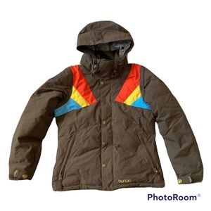 Womens Burton 3in1 ski snowboard jacket sz S vest insulated like new